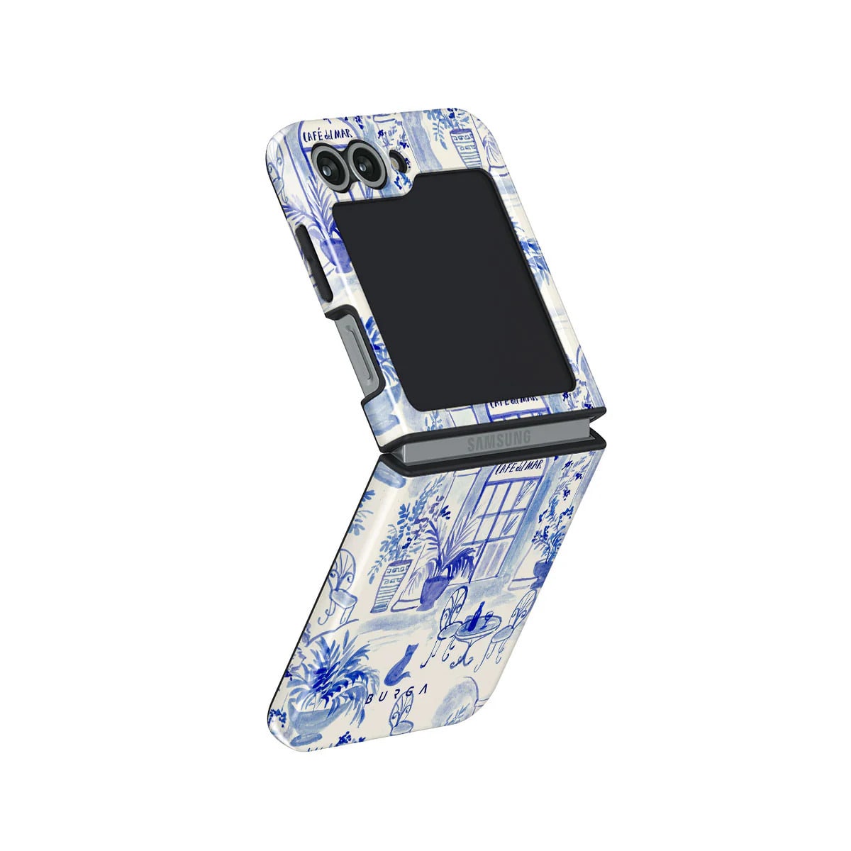 Prémium Burga Tough "Sobremesa" tok Samsung Z Flip6 készülékhez