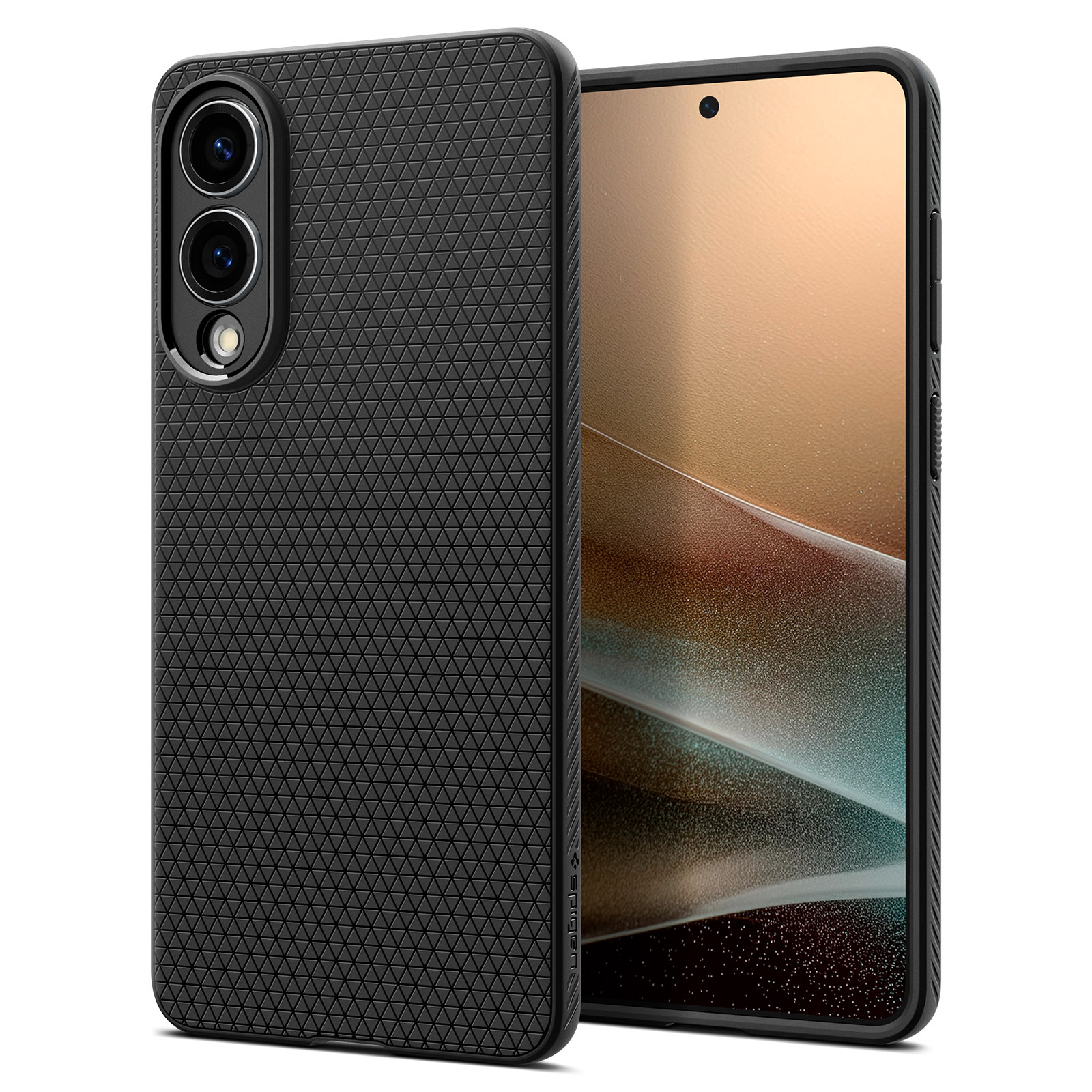 Tok Spigen "Liquid Air" Samsung Galaxy S25 Edge készülékekhez - matte black