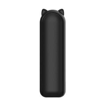 Prémium hordozható ventilátor Techsuit "Mini Cat" három sebességfokozattal és 2000 mAh kapacitású power bankkal – fekete Prémium hordozható ventilátor Techsuit "Mini Cat" három sebességfokozattal és 2000 mAh kapacitású power bankkal – fekete