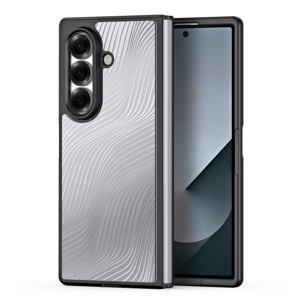 Prémium tok "Aimo" Samsung Galaxy Z Fold7 készülékekhez - átlátszó