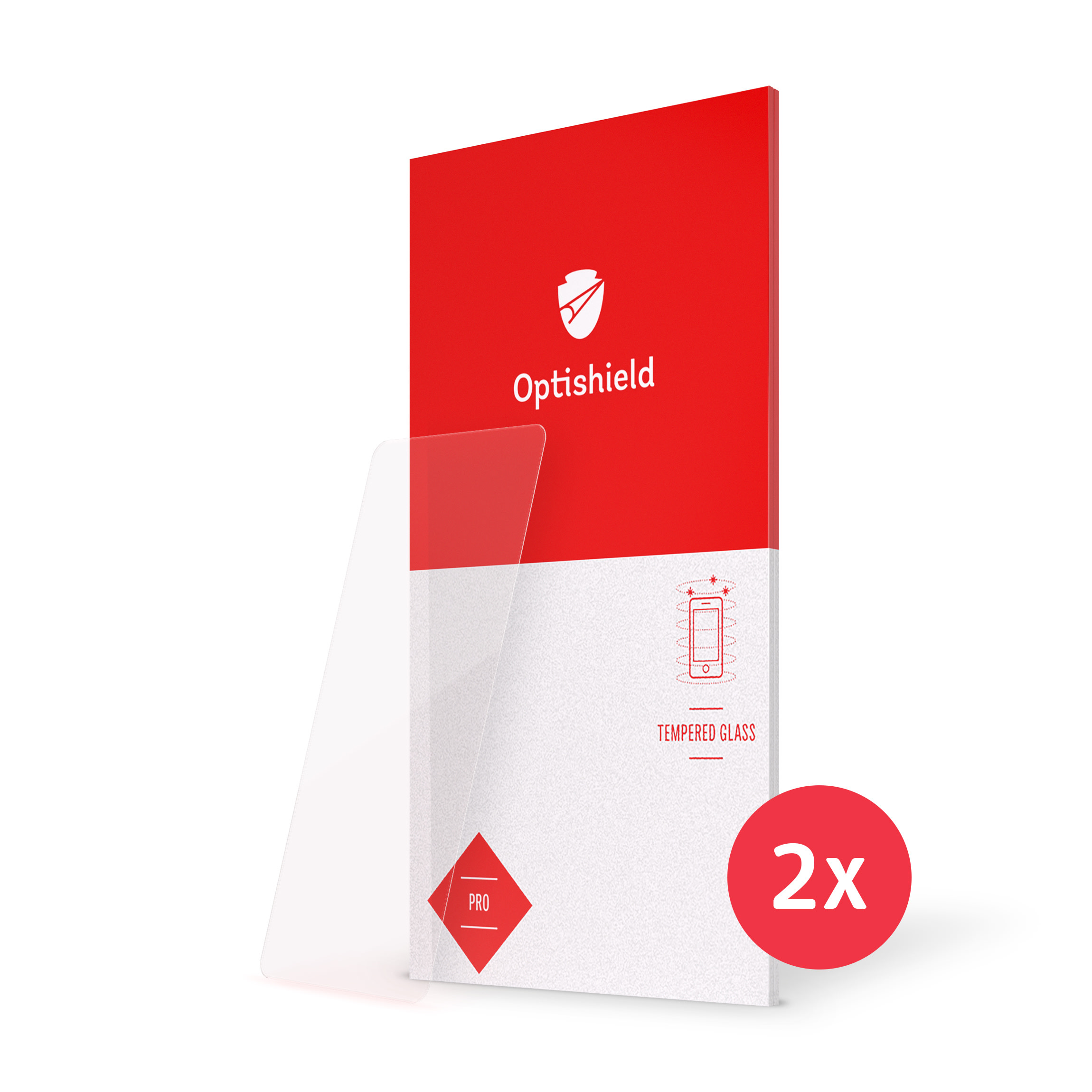 2-Pack Optishield Pro csúcsminőségű üvegfólia Samsung Galaxy S24 Plus készülékekhez