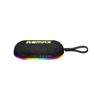 Remax BoomBeam Bluetooth hangszóró – hordozható hangszóró RGB világítással - phantom black