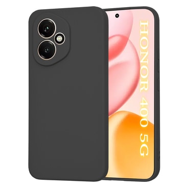 Szilikon tok Honor 400 készülékekhez - fekete Szilikon tok Honor 400 készülékekhez - fekete