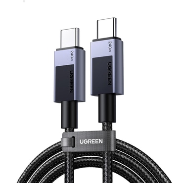 Tech-Protect "UltraBoost 10T" USB-C – USB-C kábel – 240W PD és QC 4.0 töltés, 480 Mbps adatátvitel – 2 m – fekete Tech-Protect "UltraBoost 10T" USB-C – USB-C kábel – 240W PD és QC 4.0 töltés, 480 Mbps adatátvitel – 2 m – fekete