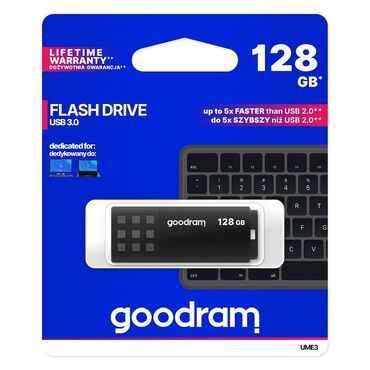 USB 3.2 kulcs Goodram Pendrive UME3 128GB – fekete USB 3.2 kulcs Goodram Pendrive UME3 128GB – fekete