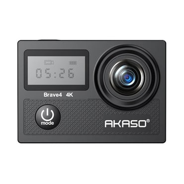 Akaso "Brave 4" vízálló sportkamera 4K Ultra HD felvétellel és 20 MP fényképekkel