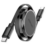 Visszahúzható USB-C kábel Acefast C13-03, 60W töltéssel - 0.8m - fekete Visszahúzható USB-C kábel Acefast C13-03, 60W töltéssel - 0.8m - fekete