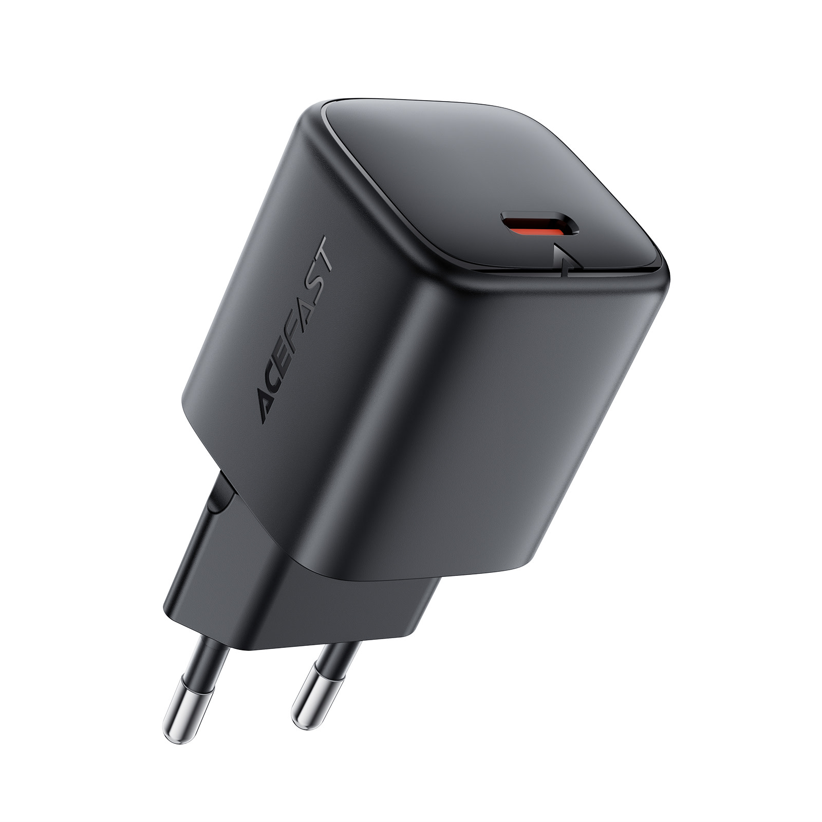 Prémium 45W GaN fali USB-C adapter Acefast A119 – fekete