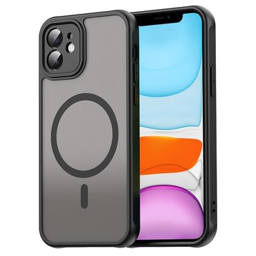 Hibrid tok "HaloFrost II MagSafe" iPhone 11 készülékekhez - black