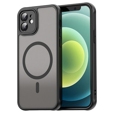 Hibrid tok "HaloFrost II MagSafe" iPhone 12 készülékekhez - black