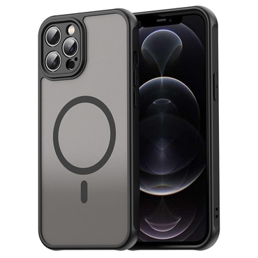 Hibrid tok "HaloFrost II MagSafe" iPhone 12 Pro készülékekhez - black