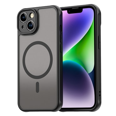 Hibrid tok "HaloFrost II MagSafe" iPhone 13 Maxkészülékekhez - black