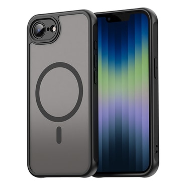 Hibrid tok "HaloFrost II MagSafe" iPhone 16e készülékekhez - black