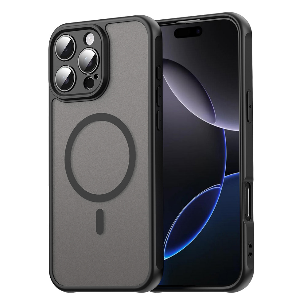 Hibrid tok "HaloFrost II MagSafe" iPhone 16 Pro Max készülékekhez - black