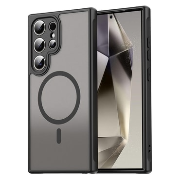 Hibrid tok "HaloFrost II MagSafe" Samsung Galaxy S24 Ultra készülékekhez - black