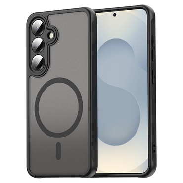 Hibrid tok "HaloFrost II MagSafe" Samsung Galaxy S24 Plus / S25 Plus készülékekhez - black