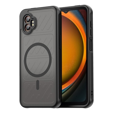 Hibrid tok "HaloFrost II MagSafe" Samsung Galaxy Xcover7 Pro készülékekhez - black