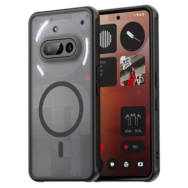 Hibrid tok "HaloFrost II MagSafe" Nothing Phone (3a) készülékekhez - black