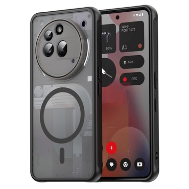 Hibrid tok "HaloFrost II MagSafe" Nothing Phone (3a) Pro készülékekhez - black