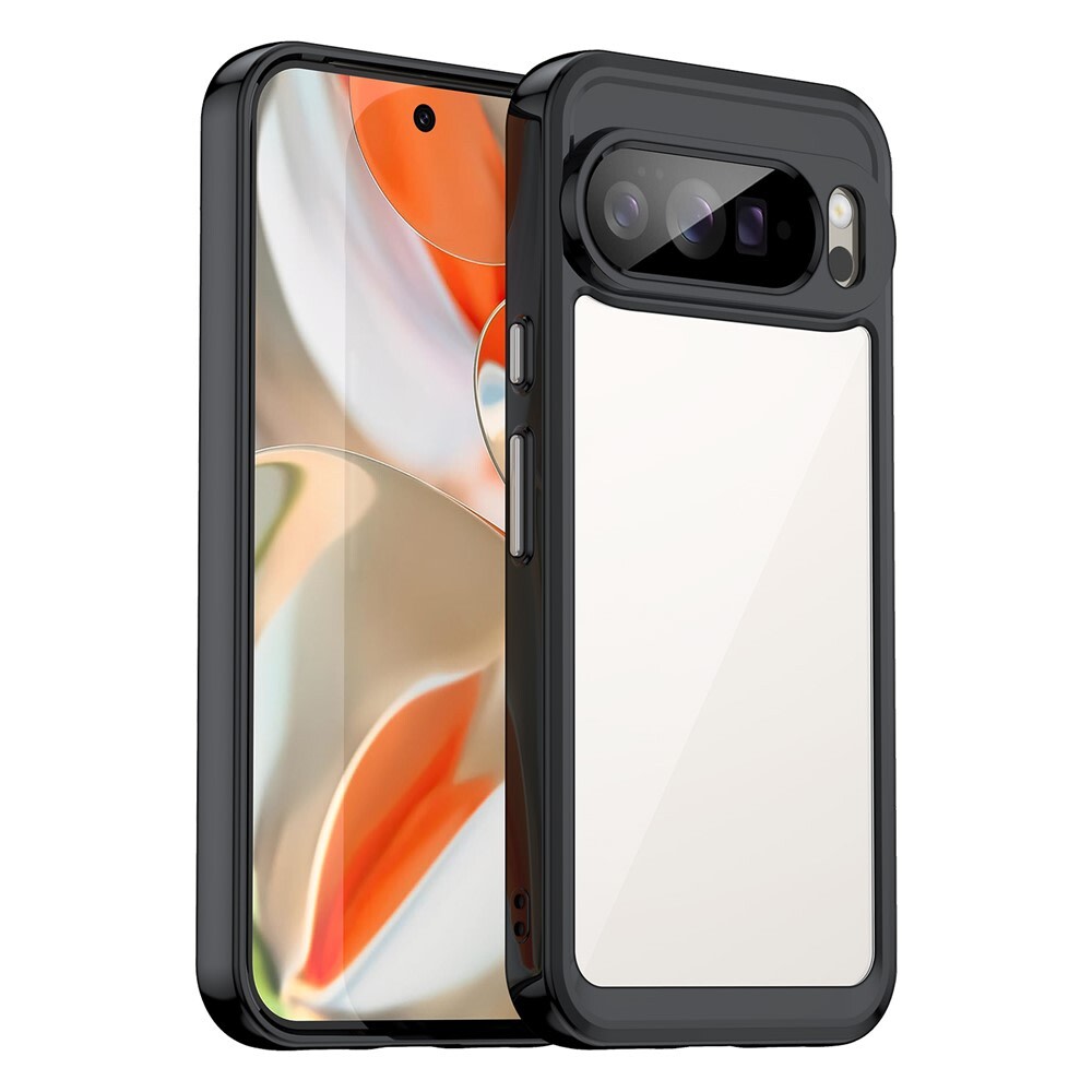 Hibrid tok "Frame Shield" Google Pixel 10 Pro XL készülékekhez - fekete