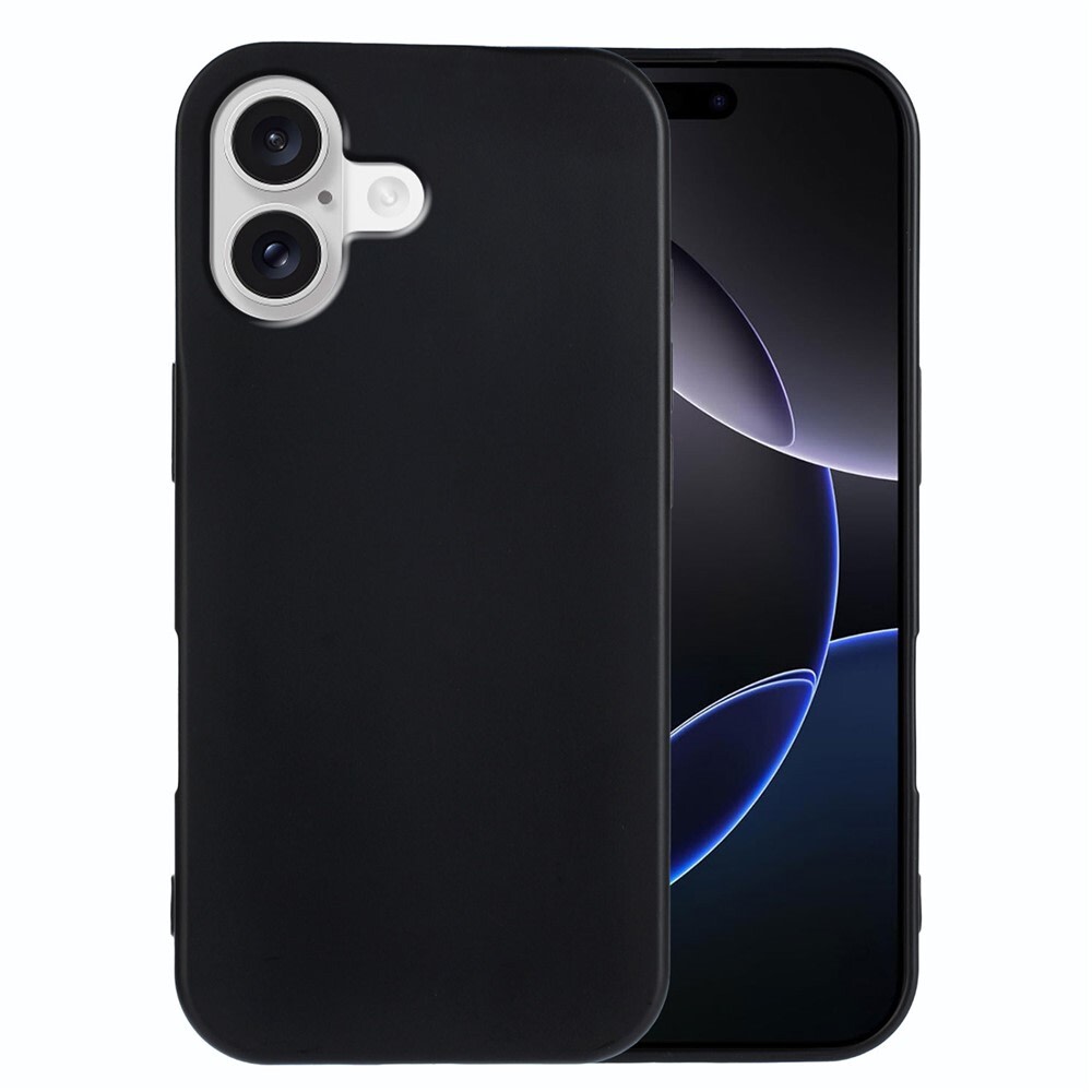 TPU gél tok iPhone 17 készülékekhez - fekete