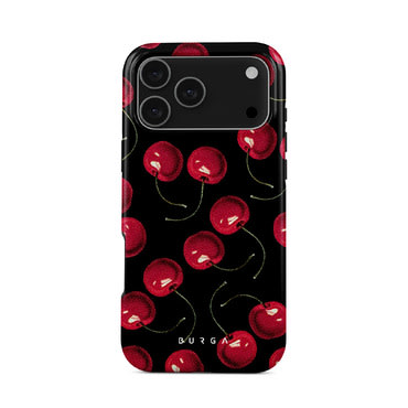 Prémium Burga Tough MagSafe "Cherrybomb" tok iPhone 17 Pro Max készülékhez Prémium Burga Tough MagSafe "Cherrybomb" tok iPhone 17 Pro Max készülékhez