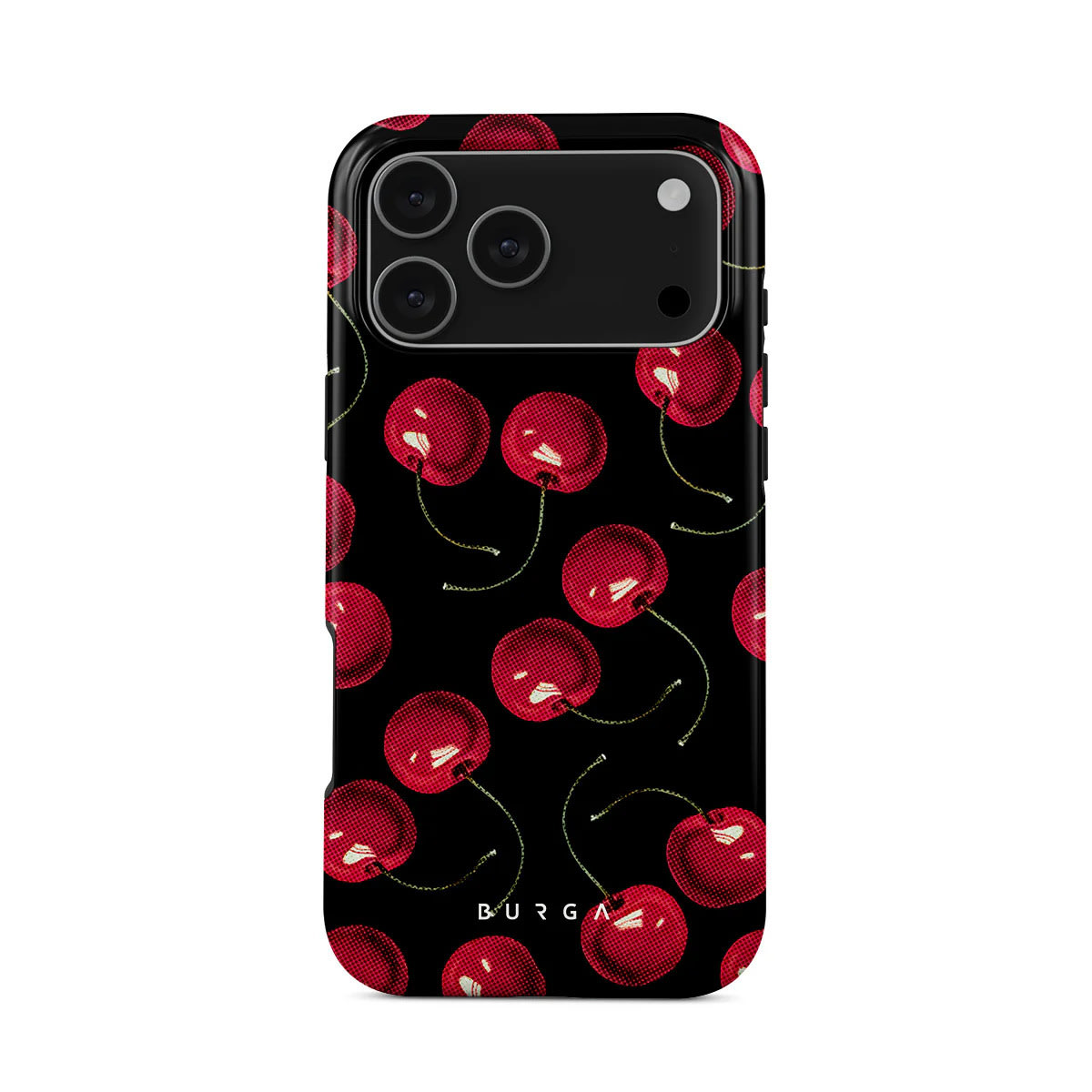 Prémium Burga Tough MagSafe "Cherrybomb" tok iPhone 17 Pro Max készülékhez