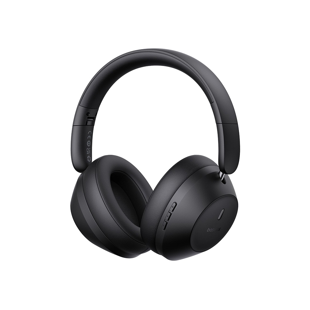 Bluetooth fejhallgató Baseus Bass 30 Max - 50 órás üzemidővel és összecsukható kialakítással - cosmic black
