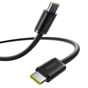 USB-C kábel Baseus Dynamic 4 Series – 100W PD és intelligens chip – 1 m – Black