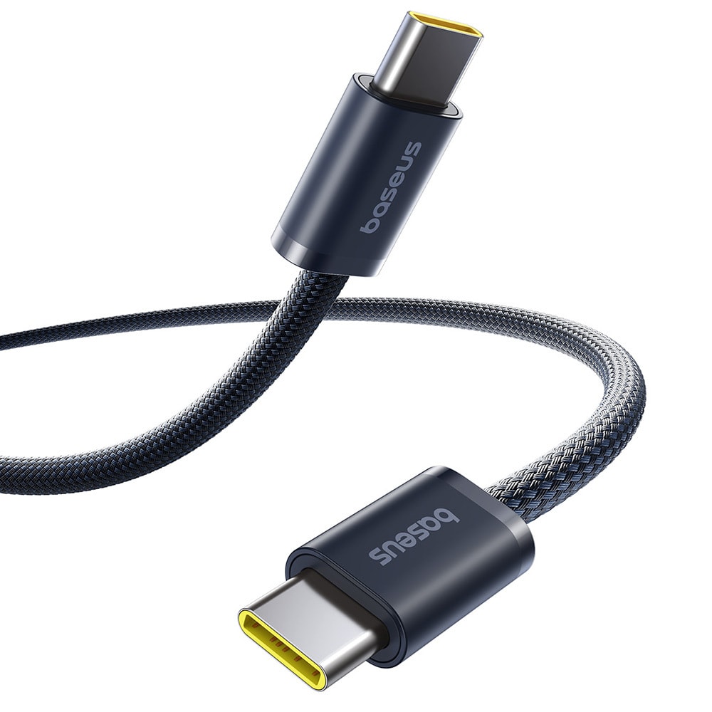 USB-C kábel Baseus Dynamic 4 Series – 100W PD és intelligens chip – 1 m – Cosmic Black