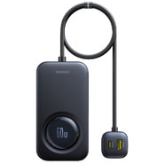 Baseus PrimeTrip VW1 – okos autóstöltő 105W teljesítménnyel, 3× USB-A, 3× USB-C és LED kijelzővel