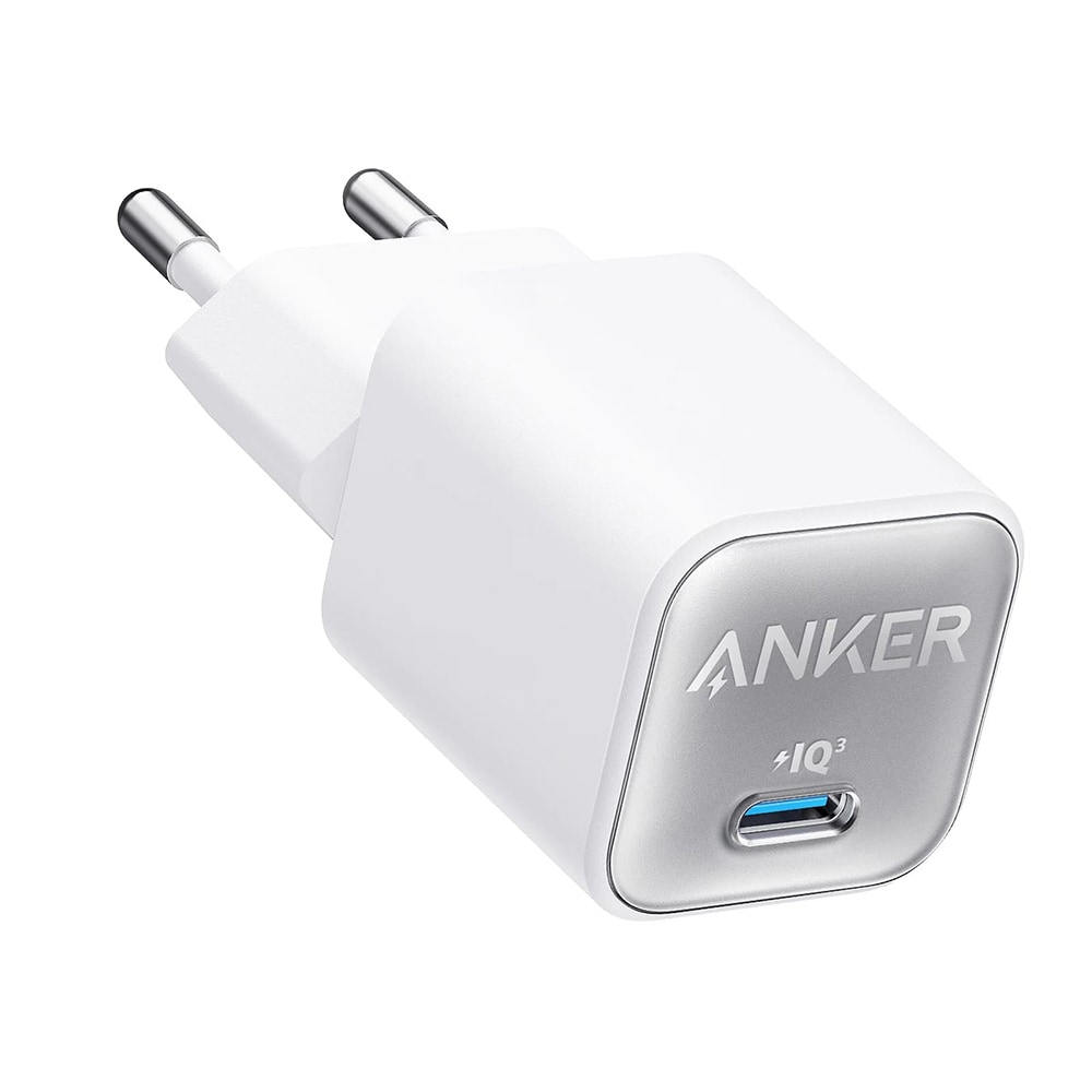 Anker "Nano 3” 30W GaN fali töltő USB-C csatlakozóval - fehér
