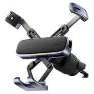 Baseus „UltraControl Gravity” autós tartó automatikus záródással és kampós rögzítéssel a szellőzőrácsra – fekete