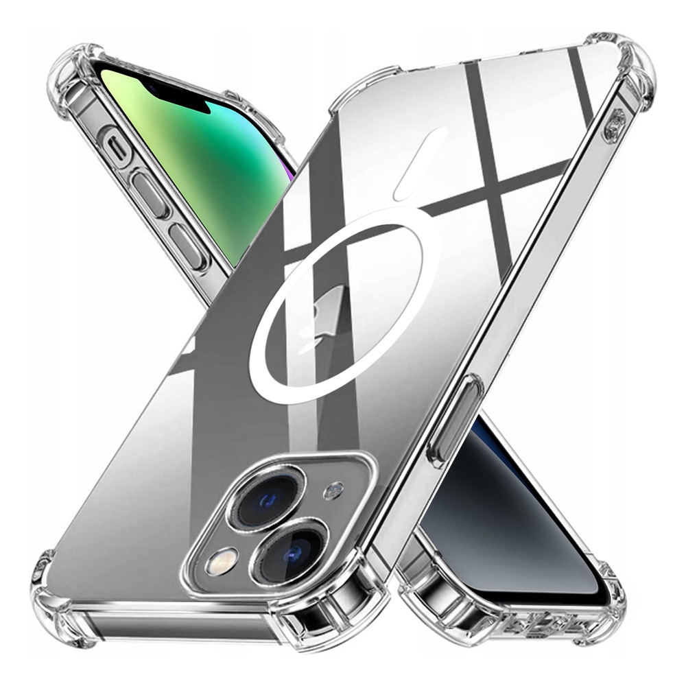 Hibrid tok Techsuit "Shockproof MagSafe" iPhone 14 készülékekhez - clear