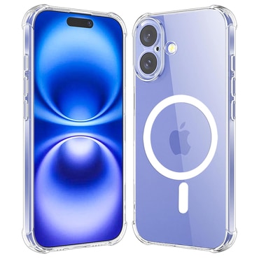 Hibrid tok Techsuit "Shockproof MagSafe" iPhone 16 készülékekhez - clear