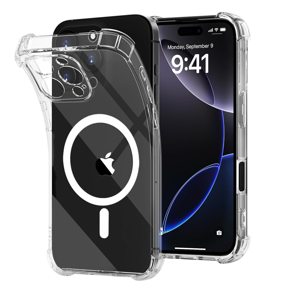 Hibrid tok Techsuit "Shockproof MagSafe" iPhone 16 Pro Max készülékekhez - clear