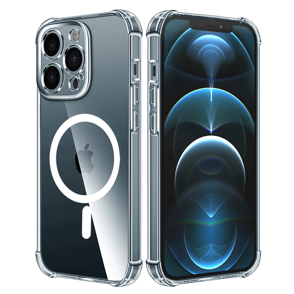 Hibrid tok Techsuit "Shockproof MagSafe" iPhone 12 Pro Max készülékekhez - clear