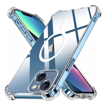Hibrid tok Techsuit "Shockproof MagSafe" iPhone 13 készülékekhez - clear