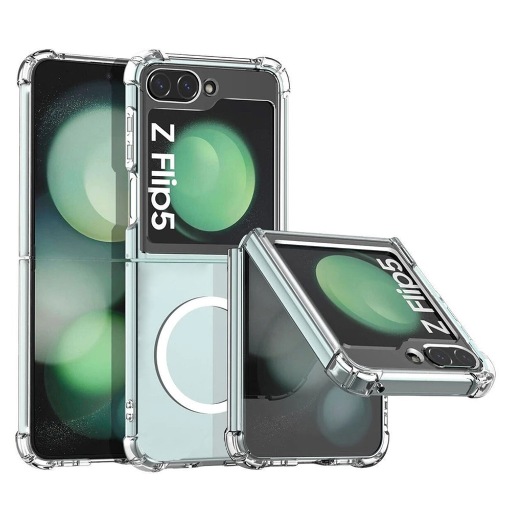 Hibrid tok Techsuit "Shockproof MagSafe" Samsung Galaxy Z Flip5 készülékekhez - clear