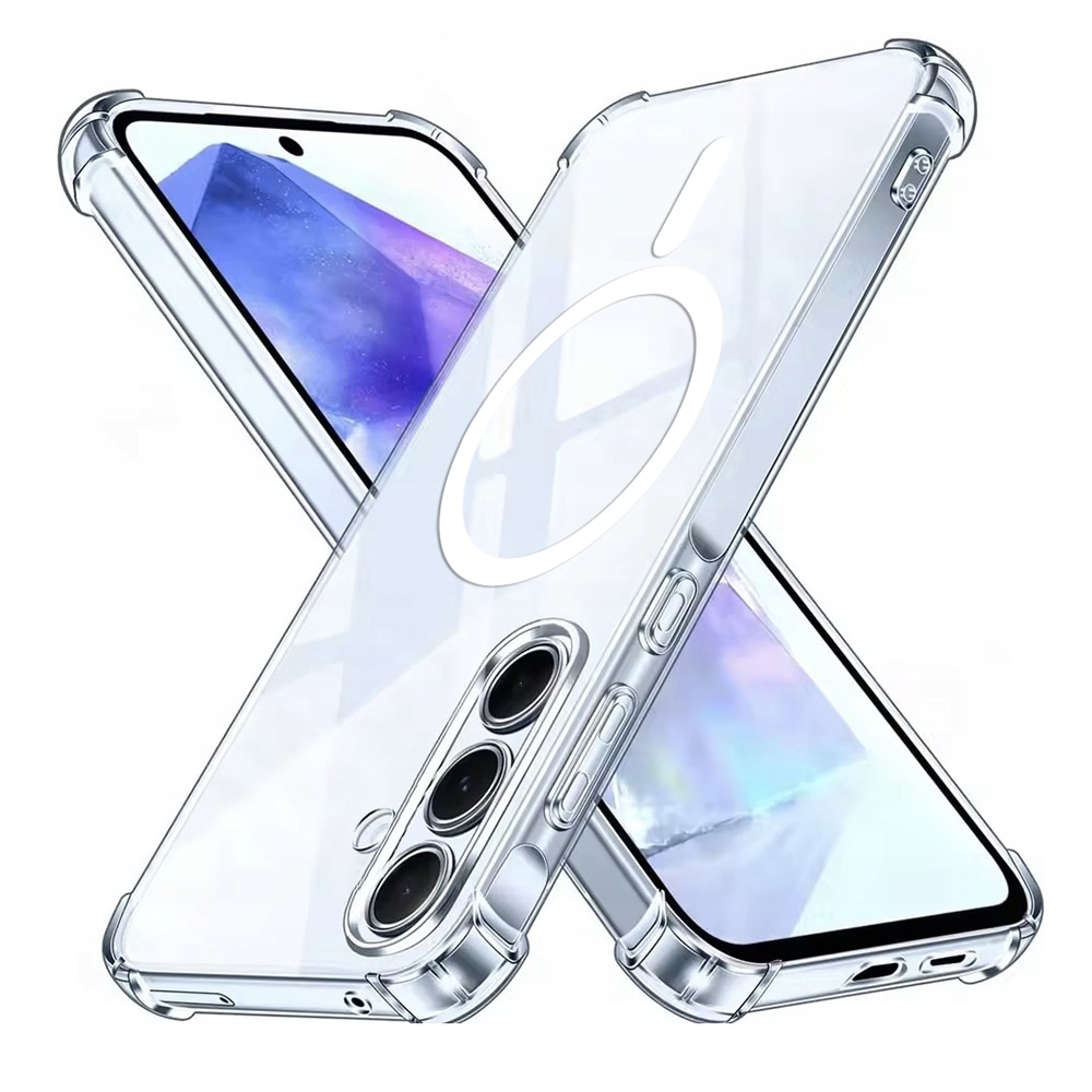 Hibrid tok Techsuit "Shockproof MagSafe" Samsung Galaxy A55 készülékekhez - clear