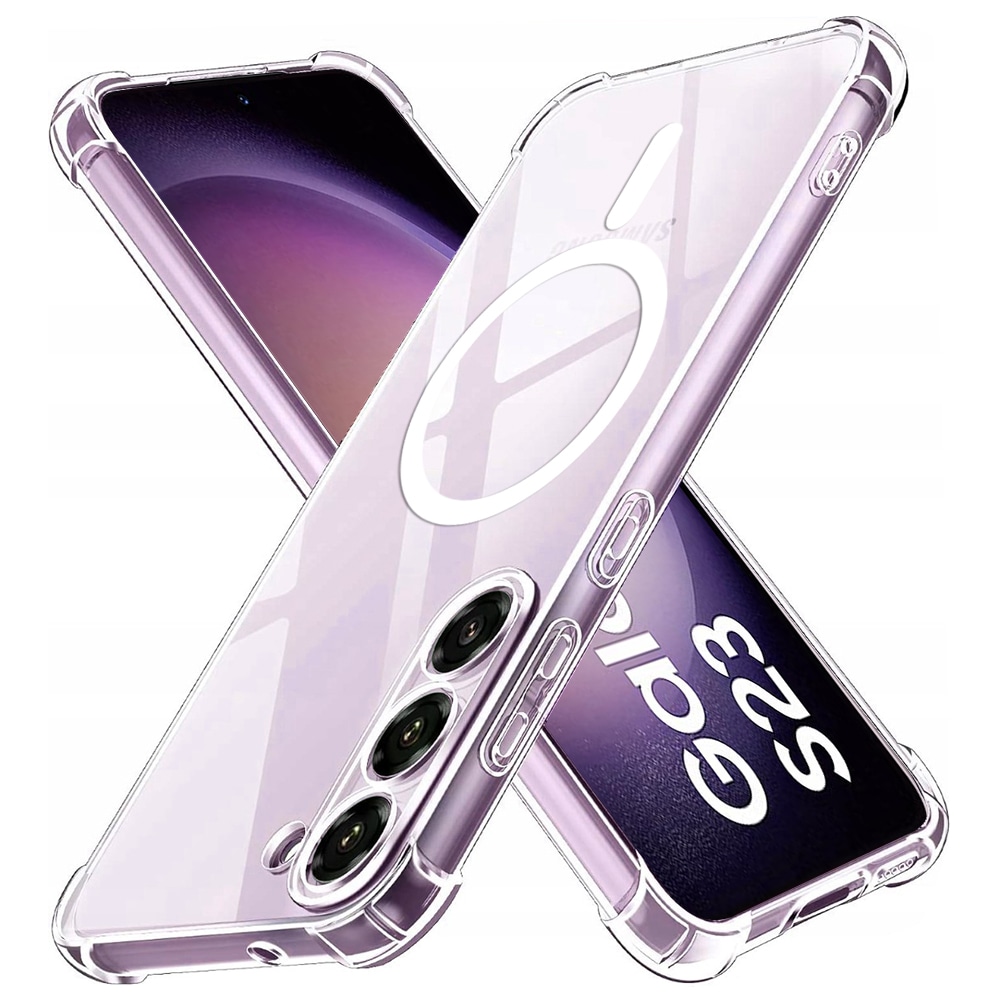Hibrid tok Techsuit "Shockproof MagSafe" Samsung Galaxy S23 készülékekhez - clear