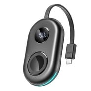 Power bank Joyroom "W09" vezeték nélküli töltéssel és USB-C kábellel Apple Watch-hoz, 2500 mAh – fekete