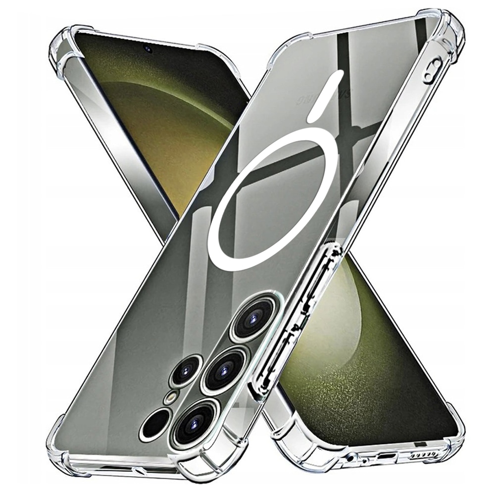 Hibrid tok Techsuit "Shockproof MagSafe" Samsung Galaxy S23 Ultra készülékekhez - clear