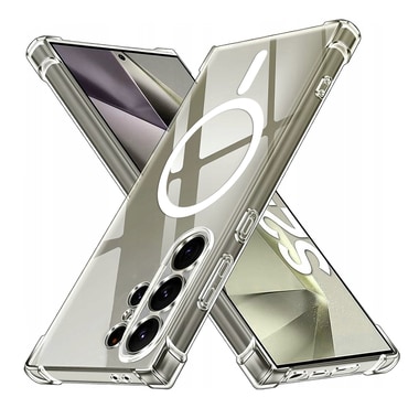 Hibrid tok Techsuit "Shockproof MagSafe" Samsung Galaxy S24 Ultra készülékekhez - clear