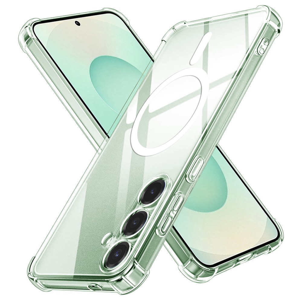 Hibrid tok Techsuit "Shockproof MagSafe" Samsung Galaxy S25 Plus készülékekhez - clear