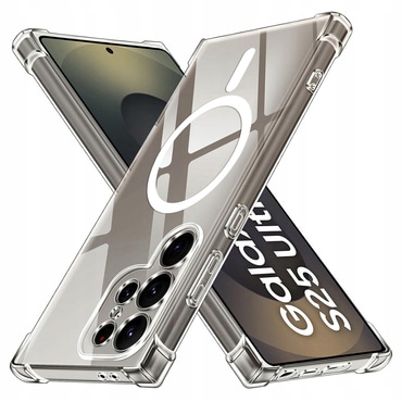 Hibrid tok Techsuit "Shockproof MagSafe" Samsung Galaxy S25 Ultra készülékekhez - clear