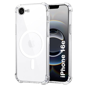 Hibrid tok Techsuit "Shockproof MagSafe" iPhone 16e készülékekhez - clear