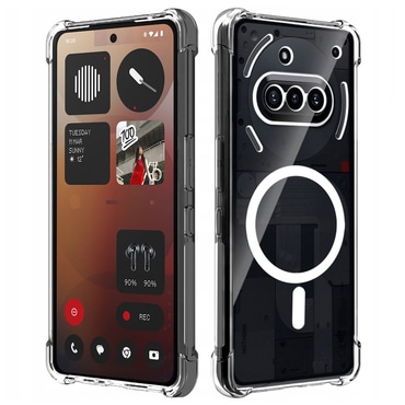 Hibrid tok Techsuit "Shockproof MagSafe" Nothing Phone (3a) készülékekhez - clear