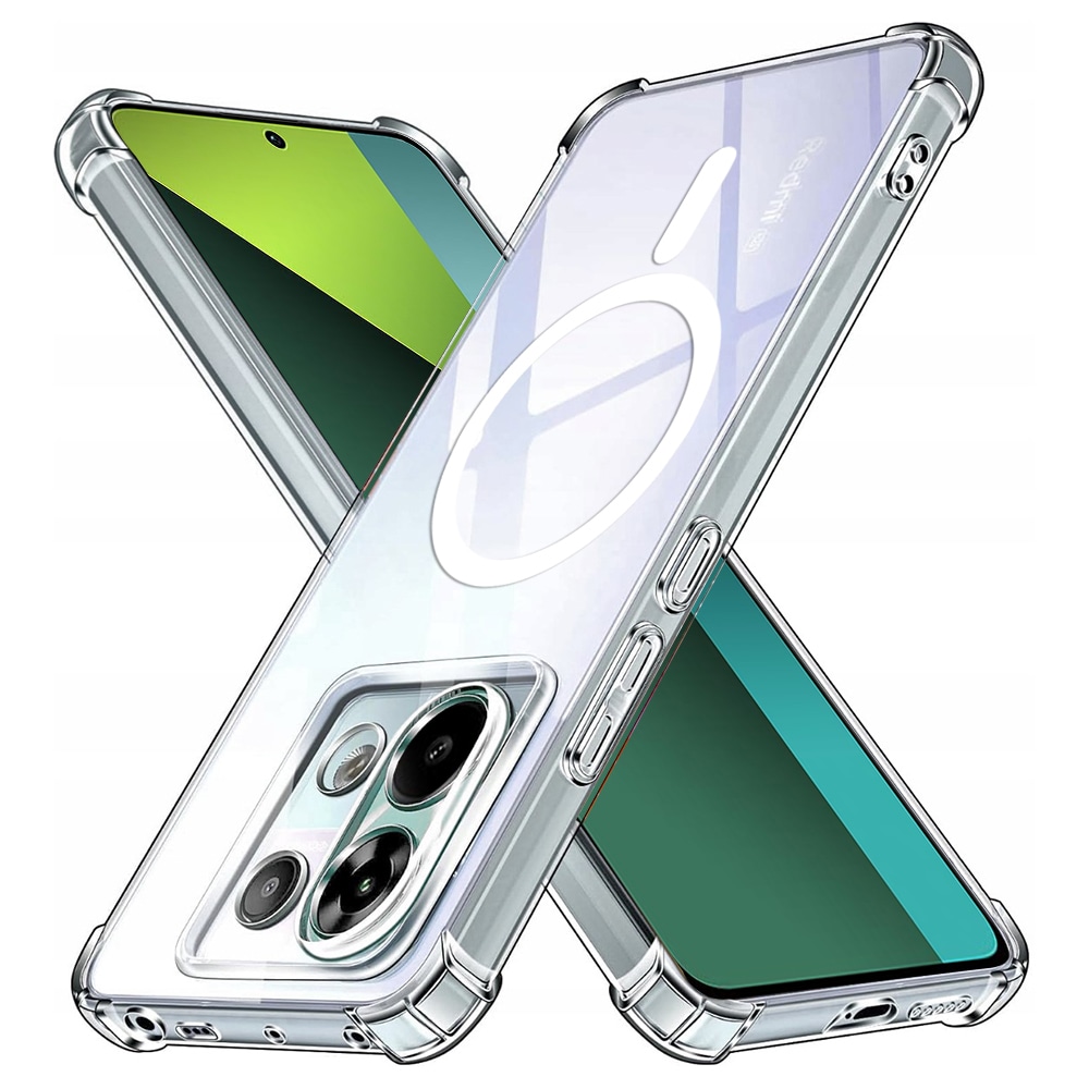 Hibrid tok Techsuit "Shockproof MagSafe" Xiaomi Redmi Note 13 Pro 5G / Poco X6 készülékekhez - clear
