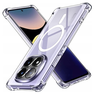 Hibrid tok Techsuit "Shockproof MagSafe" Xiaomi Redmi Note 14 Pro Plus 5G készülékekhez - clear